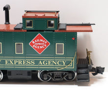 Load image into Gallery viewer, Aristo-Craft Railway Express Agency Light &amp; Smoke Steel Caboose 42105 G Scale RE
