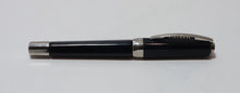 Load image into Gallery viewer, Visconti Opera Rollerball Pen Black w/ Rhodium Silver Trim
