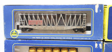 Load image into Gallery viewer, Lot of 8x AHM HO Scale Train Car Collection (Carrier, Box Cars, Dummy Eng, Tank)
