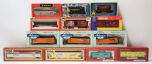 Load image into Gallery viewer, Lot of 13x HO - Caboose, Reefer, Freight, Engine &amp; More fom Tyco, AHM, Mantua
