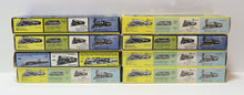 Load image into Gallery viewer, Lot of 8x AHM HO Scale Train Car Collection (Carrier, Box Cars, Dummy Eng, Tank)
