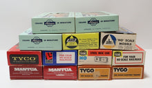 Load image into Gallery viewer, Lot of 13x HO - Caboose, Reefer, Freight, Engine &amp; More fom Tyco, AHM, Mantua
