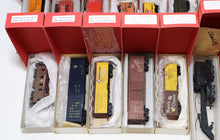 Load image into Gallery viewer, Lot of 21x AHM, Athearn, TM, Varney, Ravarossi HO Model Train Box &amp; Freight Cars
