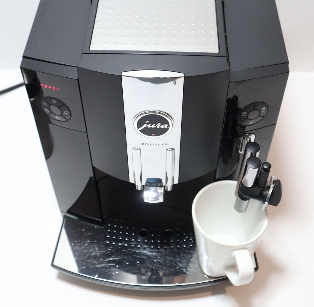 Jura Impressa C9 One Touch Coffee Machine - Plano Black