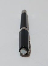 Load image into Gallery viewer, Visconti Opera Rollerball Pen Black w/ Rhodium Silver Trim
