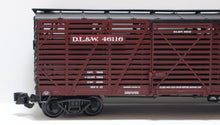 Load image into Gallery viewer, Aristo-Craft D.L. &amp; W. Wood Stock Car 46116 G Scale (Lackawanna Railroad)
