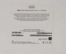 Load image into Gallery viewer, Apple iPad 10th Gen 64GB Wi-Fi + Cellular 10.9&quot; MQ6J3LL/A - Silver
