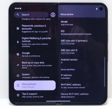 Load image into Gallery viewer, Google Pixel 9 Pro Fold 256GB (Unlocked) 8&quot; GGH2X - Obsidian GA05518-US
