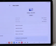 Load image into Gallery viewer, Samsung Galaxy Tab S8+ Plus 128GB Wi-Fi 12.4&quot; SM-X800 Silver
