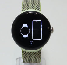 Load image into Gallery viewer, Google Pixel Watch 41mm (4G LTE + Bluetooth/WiFi) GWT9R Silver
