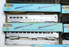 Load image into Gallery viewer, Lot of 14x Athearn HO Trains in Miniature Passenger &amp; Coach Cars
