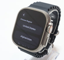 Load image into Gallery viewer, Apple Watch Ultra Titanium Case 49mm (GPS + Cellular) A2622 Ocean Band
