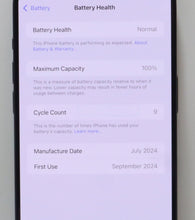 Load image into Gallery viewer, Apple iPhone 15 Pro Max 256GB (Verizon) 6.7&quot; MU663LL/A Black Titanium - Used
