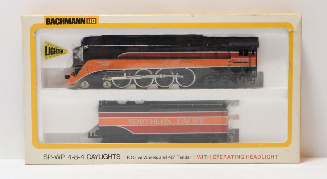 Bachmann HO SP-WP 4-8-4 Daylights 8 Drive Wheels & 45' Tender 672 RS-13