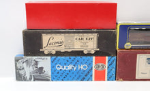 Load image into Gallery viewer, Multiple HO Model Train Boxcar Collection from AHM, Megow, Laconia, and Con-Cor
