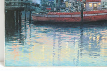 Load image into Gallery viewer, Thomas Kinkade Fisherman’s Wharf, San Francisco 24x36 Canvas S/N 1824/2750
