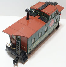 Load image into Gallery viewer, Aristo-Craft Railway Express Agency Light &amp; Smoke Steel Caboose 42105 G Scale RE
