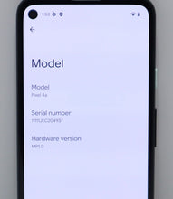 Load image into Gallery viewer, Google Pixel 4a 128GB (Unlocked) 5.80&quot; G025J Just Black GA02099-US
