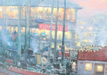 Load image into Gallery viewer, Thomas Kinkade Fisherman’s Wharf, San Francisco 24x36 Canvas S/N 1824/2750
