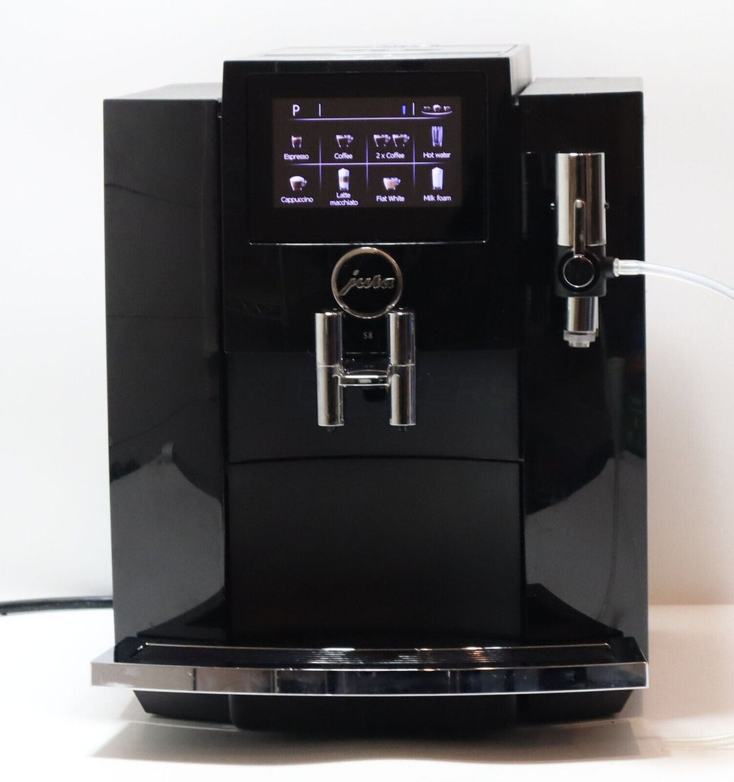 Jura S8 Automatic Espresso Coffee Machine 15358 - Piano Black