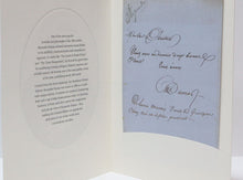 Load image into Gallery viewer, Montblanc Alexandre Dumas Set (Fountain, Ballpoint, Pencil) w Handwritten Letter

