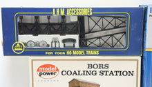 Load image into Gallery viewer, Accessory Lot - HO Scale Coaling Station, Bridge, Gantry Train - Collection/Set
