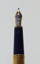 Load image into Gallery viewer, Montblanc Meisterstuck Solitaire Vermeil Fountain Pen 4810 18K 750 (Gold/Blue)
