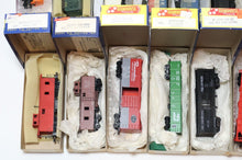 Load image into Gallery viewer, Lot of 15x Box Cars, Tanks &amp; More from Roundhouse, AHM, Athearn, Bachmann - HO
