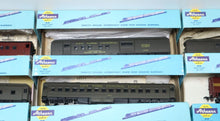 Load image into Gallery viewer, Lot of 14x Athearn HO Trains in Miniature Passenger &amp; Coach Cars
