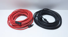 Load image into Gallery viewer, 2x 8 AWG 50&#39; Solar Extension Cables - Pair (1x Red + 1x Black) 8AWG
