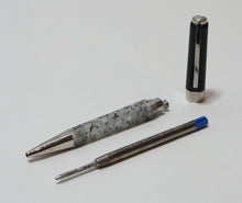 Load image into Gallery viewer, Visconti Opera Grey &amp; Black Marbled Ballpoint Pen
