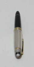 Load image into Gallery viewer, Montblanc Meisterstuck 146 Solitaire Doue Sterling Silver 4810 18K Fountain Pen
