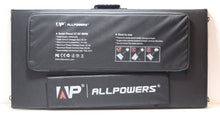 Load image into Gallery viewer, ALLPOWERS 400W SP037 Foldable Solar Panel Kit Model AP-SP-037-BLA
