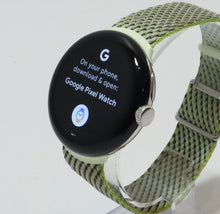 Load image into Gallery viewer, Google Pixel Watch 41mm (4G LTE + Bluetooth/WiFi) GWT9R Silver
