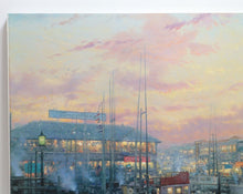 Load image into Gallery viewer, Thomas Kinkade Fisherman’s Wharf, San Francisco 24x36 Canvas S/N 1824/2750
