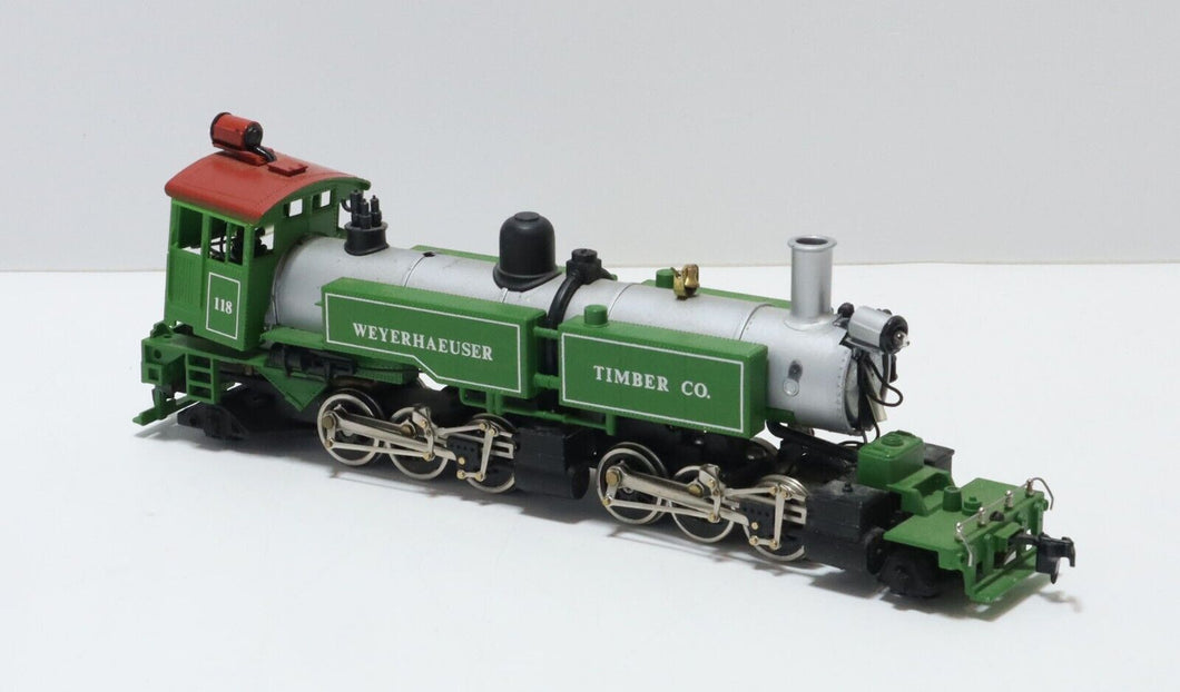 Mantua Weyerhaeuser Timber Co. 2-6-6-2 Steam Locomotive 118 HO Scale