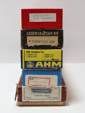 Load image into Gallery viewer, Multiple HO Model Train Boxcar Collection from AHM, Megow, Laconia, and Con-Cor
