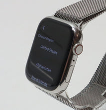 Load image into Gallery viewer, Apple Watch Series 9 Stainless Steel Case 45mm (GPS + Cellular) Milanese Loop
