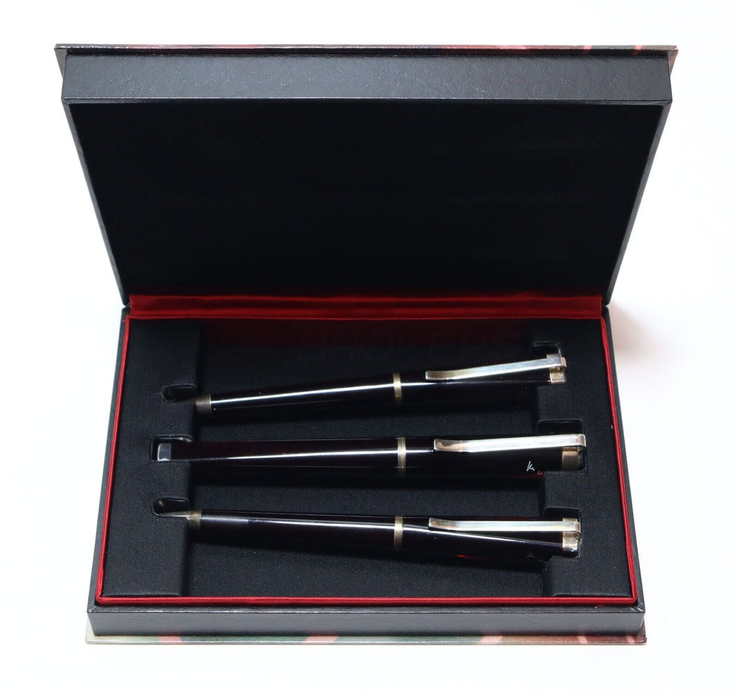 Montblanc Writers Edition Franz Kafka Set (Fountain + Ballpoint + Pencil) AG 925