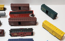 Load image into Gallery viewer, Lot 31x Assorted Model Train Cars HO Scale Horn Hook Couplers (Rolling Stock)
