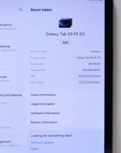 Load image into Gallery viewer, Samsung Galaxy Tab S9 FE 5G 128GB SM-X518UZAAXAU (T-Mobile) 10.9&quot; Gray
