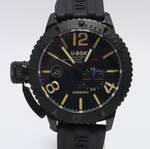 Load image into Gallery viewer, U-Boat Sommerso 46mm Ref. 9015 Calibro U-28 300MT Black w/ Cream Markers
