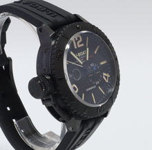 Load image into Gallery viewer, U-Boat Sommerso 46mm Ref. 9015 Calibro U-28 300MT Black w/ Cream Markers
