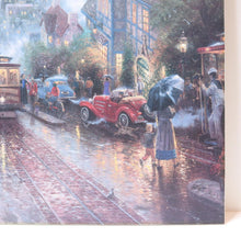 Load image into Gallery viewer, Thomas Kinkade Hyde Street and the Bay, San Francisco 30x24 G/P Canvas 789/990
