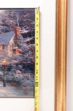 Load image into Gallery viewer, Thomas Kinkade The Night Before Christmas S/N 25311/28000 14x18 Paper (Framed)
