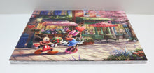 Load image into Gallery viewer, Thomas Kinkade Mickey and Minnie - Sweetheart Cafe 12x16 S/N Canvas 41/95
