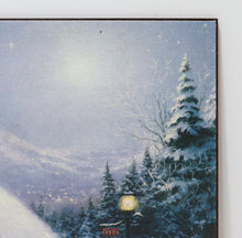 Load image into Gallery viewer, Thomas Kinkade Silent Night 9x12 2000 Canvas Classics
