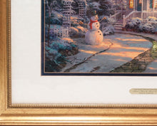 Load image into Gallery viewer, Thomas Kinkade The Night Before Christmas S/N 25311/28000 14x18 Paper (Framed)
