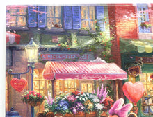 Load image into Gallery viewer, Thomas Kinkade Mickey and Minnie - Sweetheart Cafe 12x16 S/N Canvas 41/95
