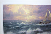 Load image into Gallery viewer, Thomas Kinkade Perseverance S/N 24x36 Offset Lithograph - Print (2000)
